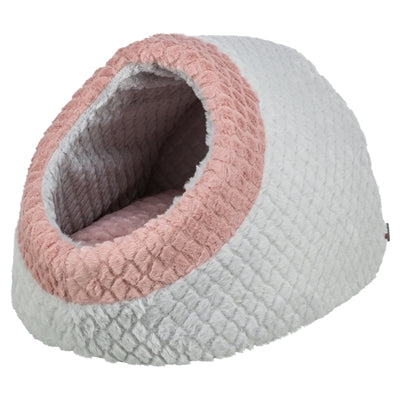 TRIXIE KATTENMAND IGLO KALINE MIO GRIJS / OUDROZE 35X41X26 CM