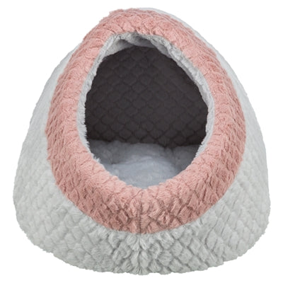 TRIXIE KATTENMAND IGLO KALINE MIO GRIJS / OUDROZE 35X41X26 CM