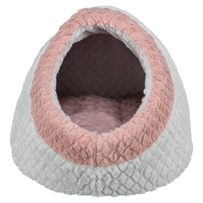 TRIXIE KATTENMAND IGLO KALINE MIO GRIJS / OUDROZE 35X41X26 CM