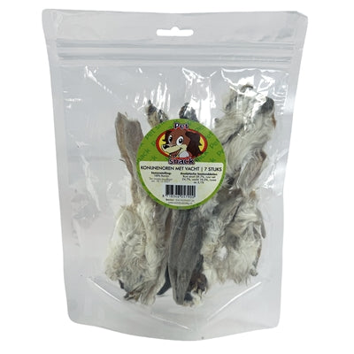 PETSNACK KONIJNENOREN MET VACHT