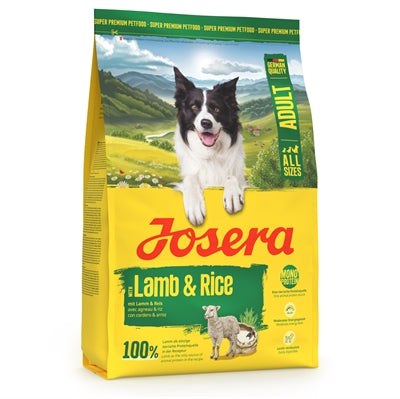 JOSERA ALL SIZES ADULT LAMB / RICE