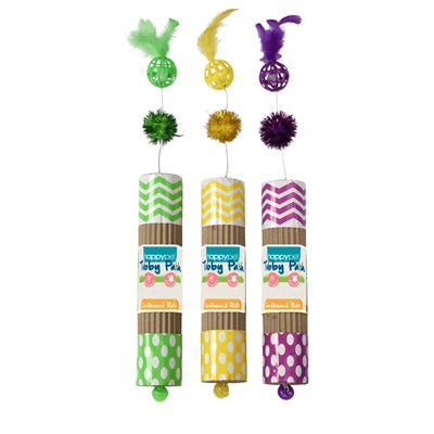 HAPPY PET TABBY PATCH ROLLER KARTON ASSORTI 45,5X9,5X5,5 CM