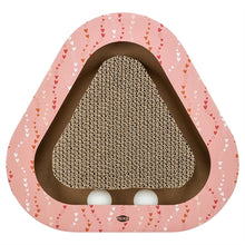 TRIXIE KRABPLANK VALENTIJN MET BALLEN DRIEHOEKIG KARTON ZALM