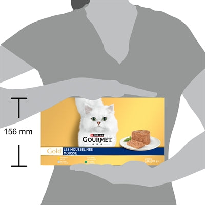 GOURMET GOLD MOUSSE MULTIPACK 48X85 GR