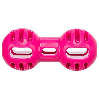 TRIXIE DUMBELL SOFT & STRONG TPR ROZE