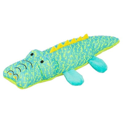 TRIXIE KROKODIL STOF AQUA / GROEN