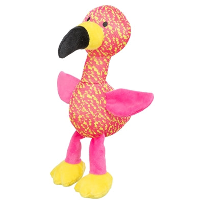 TRIXIE FLAMINGO STOF ROZE / GEEL