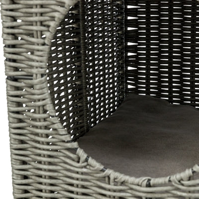 TRIXIE KATTENMAND AMALIA HOEKIG POLYRATTAN GRIJS