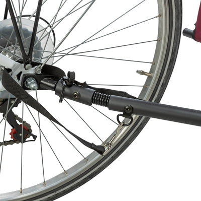 TRIXIE HONDENFIETSKAR GRIJS / ROOD