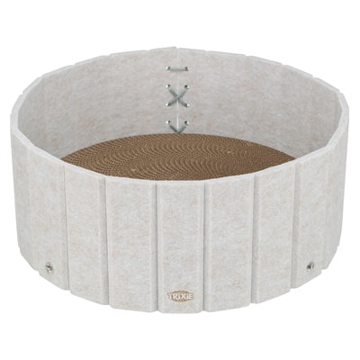 TRIXIE KRABMAT KATTENMAND RAND VILT CREME