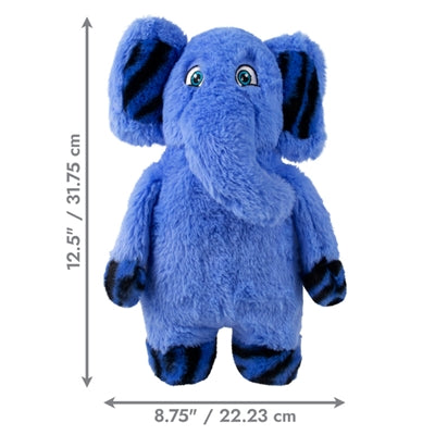 KONG JUNGLE JAMZ OLIFANT BLAUW 22X11X31,5 CM