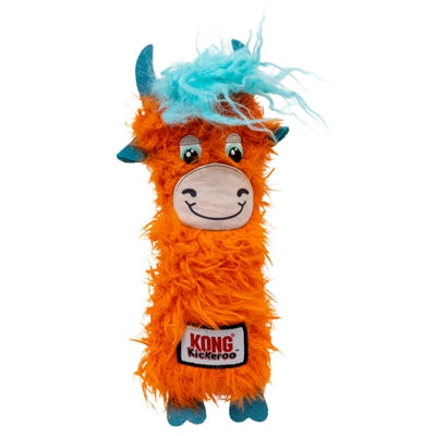 KONG KICKEROO HIGHLAND COW SCHOTSE HOOGLANDER ASSORTI 11X5X21,5 CM
