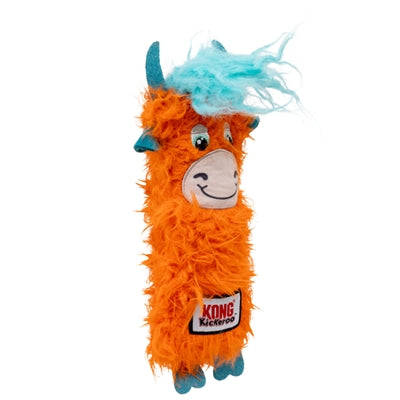 KONG KICKEROO HIGHLAND COW SCHOTSE HOOGLANDER ASSORTI 11X5X21,5 CM
