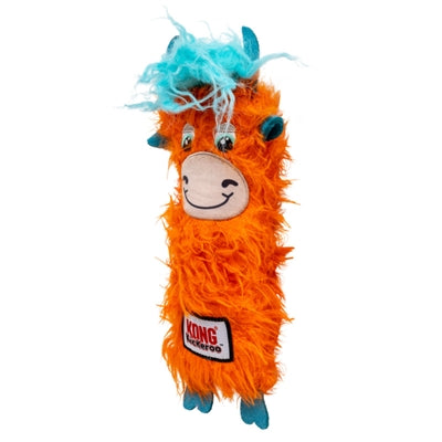 KONG KICKEROO HIGHLAND COW SCHOTSE HOOGLANDER ASSORTI 11X5X21,5 CM