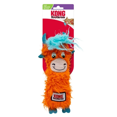 KONG KICKEROO HIGHLAND COW SCHOTSE HOOGLANDER ASSORTI 11X5X21,5 CM