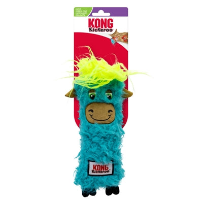 KONG KICKEROO HIGHLAND COW SCHOTSE HOOGLANDER ASSORTI 11X5X21,5 CM