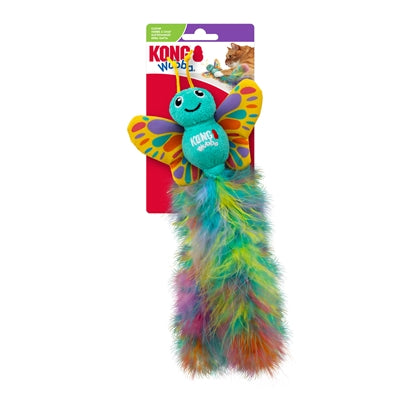 KONG WUBBA VLINDER MET CATNIP 12X4X28 CM