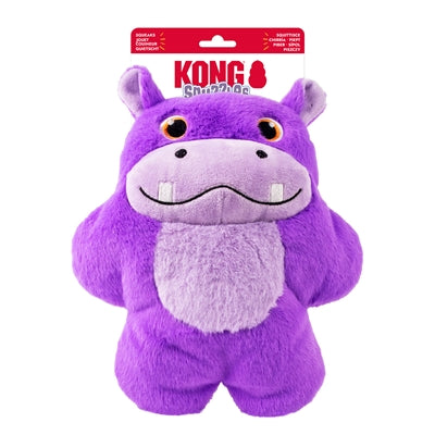 Kong Snuzzles Hippo Nijlpaard Paars 24,5X10X28 Cm