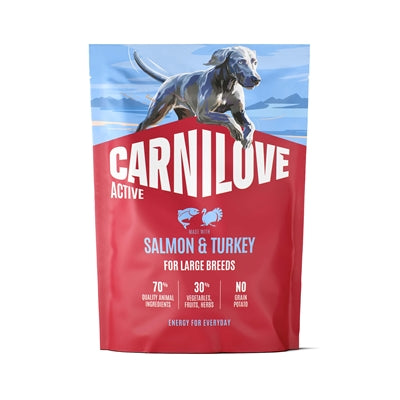 CARNILOVE ACTIVE ADULT LARGE BREED SALMON / TURKEY 1,5 KG