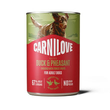 CARNILOVE CAN DUCK / PHEASANT 6X400 GR