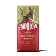 CARNILOVE ACTIVE ADULT STERILISED ALL BREEDS DUCK / PHEASANT