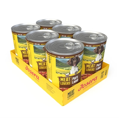 JOSERA MEAT LOVERS PURE LAMB 6X400 GR
