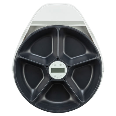 TRIXIE VOEDERAUTOMAAT MET KOELFUNCTIE TX4+1 (F10) WIT / ZWART 35,5X31X10 CM