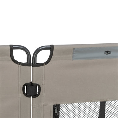 Trixie Opvouwbare Ren 8 Elementen Grijs / Zwart 59X78 Cm