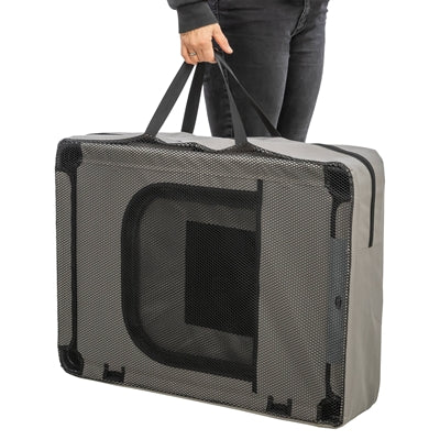 Trixie Opvouwbare Ren 8 Elementen Grijs / Zwart 59X78 Cm