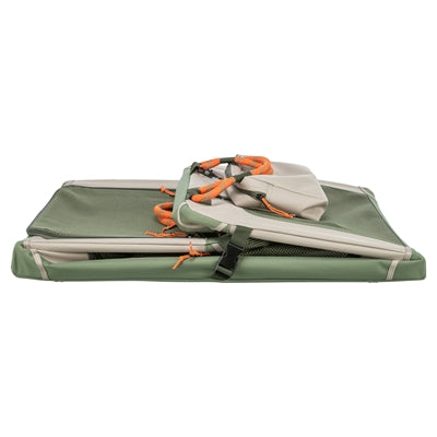 Trixie Kennel Comfy Bench Stof / Reismand Olijfgroen / Beige 47,5X70X44,5 Cm