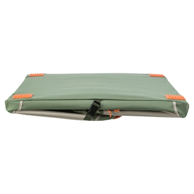 Trixie Kennel Comfy Bench Stof / Reismand Olijfgroen / Beige 52X85,5X49,5 Cm