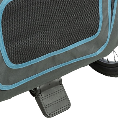Trixie Fietskar Tot 23 Kg Blauw / Grijs S 70X88/131X88 Cm