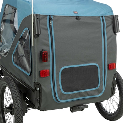 Trixie Fietskar Tot 23 Kg Blauw / Grijs S 70X88/131X88 Cm
