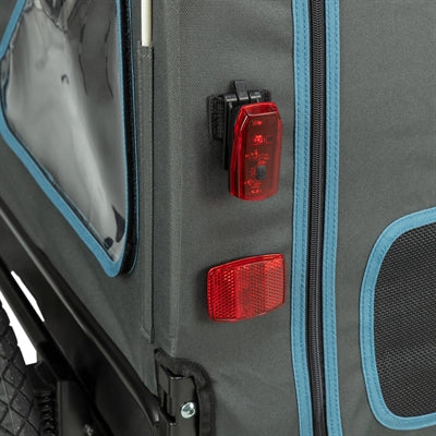Trixie Fietskar Tot 45 Kg Blauw / Grijs L 81X112/155X112 Cm
