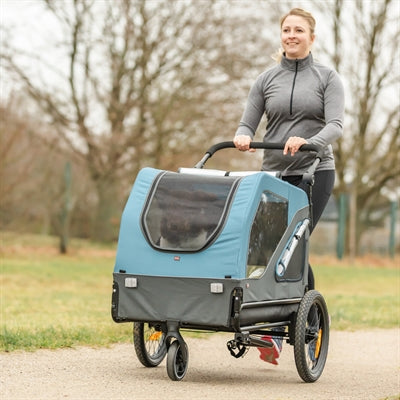 TRIXIE BUGGY OMBOUWSET FIETSKAR #12822 TOT 35 KG M 81X102/145X102 CM