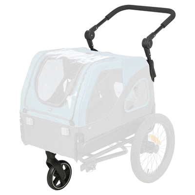 TRIXIE BUGGY OMBOUWSET FIETSKAR #12823 TOT 45 KG L 81X112/155X112 CM