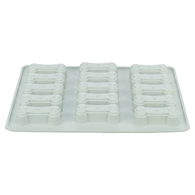 TRIXIE BAKMAT VOOR DIERENSNACKS BOTVORM BPA VRIJ GRIJS 24X29 CM