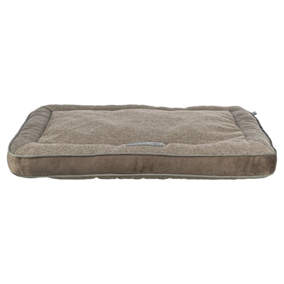 Trixie Hondenkussen Liano Hoekig Geweven Stof / Velours Taupe 100X65 Cm