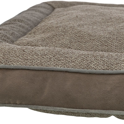 Trixie Hondenkussen Liano Hoekig Geweven Stof / Velours Taupe 100X65 Cm