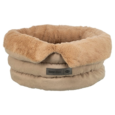Trixie Hondenmand Liano Soft Rond Zand / Bruin 65X65X20 Cm