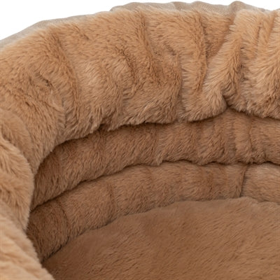 Trixie Hondenmand Liano Soft Rond Zand / Bruin 65X65X20 Cm