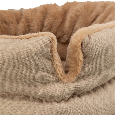 Trixie Hondenmand Liano Soft Rond Zand / Bruin 65X65X20 Cm