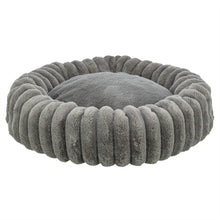 Trixie Hondenmand Lonni Rond Brede Ribstof Antraciet 50X50X12 Cm