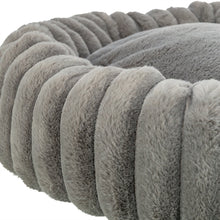 Trixie Hondenmand Lonni Rond Brede Ribstof Antraciet 50X50X12 Cm