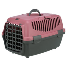 TRIXIE VERVOERSBOX CAPRI 1 DONKERGRIJS / OUDROZE 32X48X31 CM