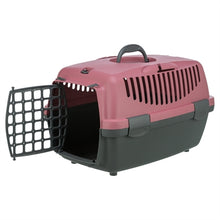TRIXIE VERVOERSBOX CAPRI 1 DONKERGRIJS / OUDROZE 32X48X31 CM