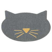 TRIXIE KATTENBAKMAT KATTENKOP PVC LICHTGRIJS