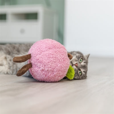 Trixie Perzik Xxl Pluche Met Amerikaanse Catnip 20 Cm