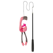 TRIXIE KATTENHENGEL TELESCOPISCH GROTE KATTEN MET FLAMINGO ROZE 106 CM