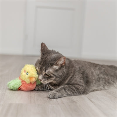 TRIXIE SPARTEL VOGEL PLUCHE 10 CM